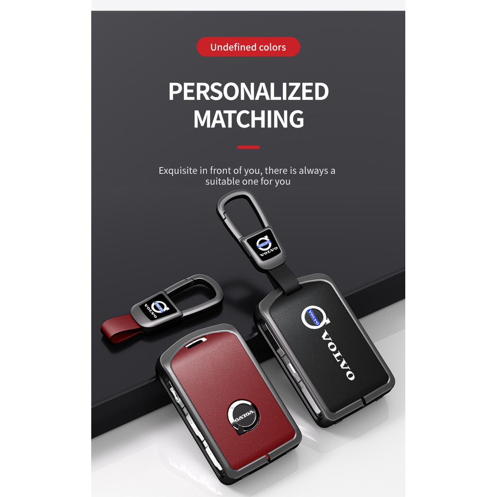 สําหรับ Volvo keycase ใหม่ xc60s90s60xc90xc40s60l หัวเข็มขัดเปลือกโลหะรุ่น high-end 2025