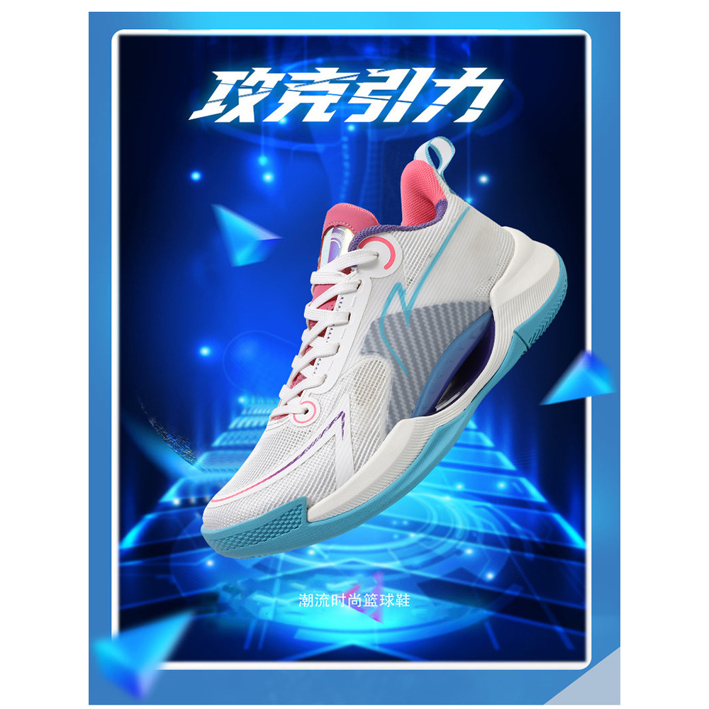 Ultra-Light V2 จริง COMBAT บาสเกตบอลรองเท้าผู้ชายฤดูใบไม้ร่วง Breathable Anti-Slip จริง COMBAT Profe