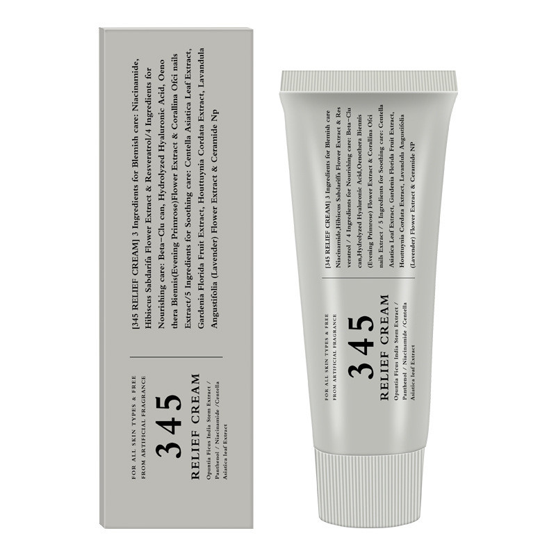 345ReliefFaceCream Moisturizing Smooth Skin Cream Repair Moisturizing Moisturizing Cream