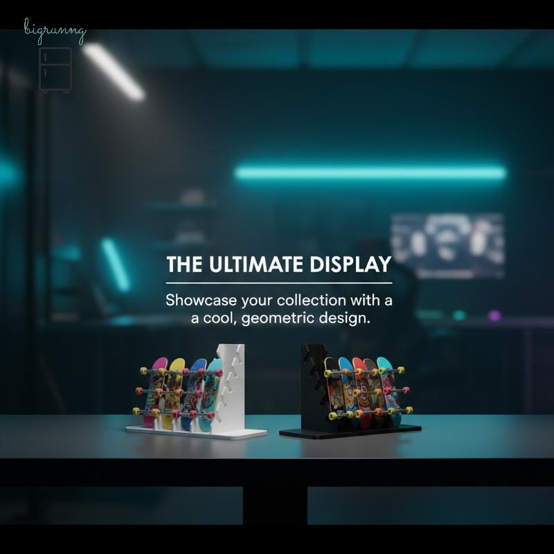 [BRN] Finger Skateboard Storage Ra Finger Skateboard Organizer Finger Skateboard Desktop Display Ra 