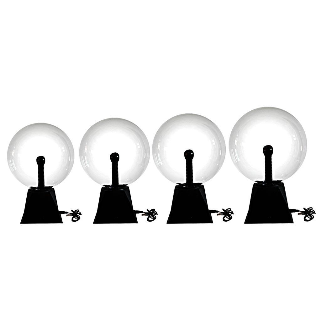 [LOobby] USB Powered Magic Crystal Glass Plasma Ball Light Sphere Lamp พร้อมฐานสีดํา