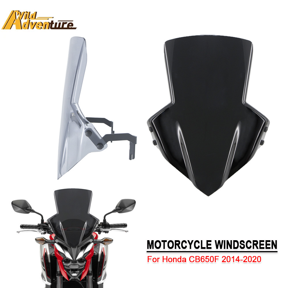Y-CB650F อุปกรณ์เสริมรถจักรยานยนต์สําหรับ Honda CB650F CB 650 F 2014-2019 2020 กระจกกระจก Viser VIso