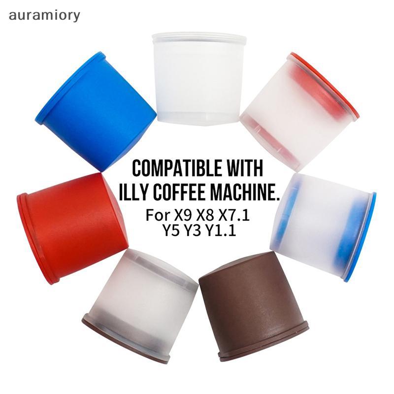 Auramiory] ถ้วยกาแฟแคปซูลรีฟิล Compatible Illy Machines Refill Coffee Filte ใหม่