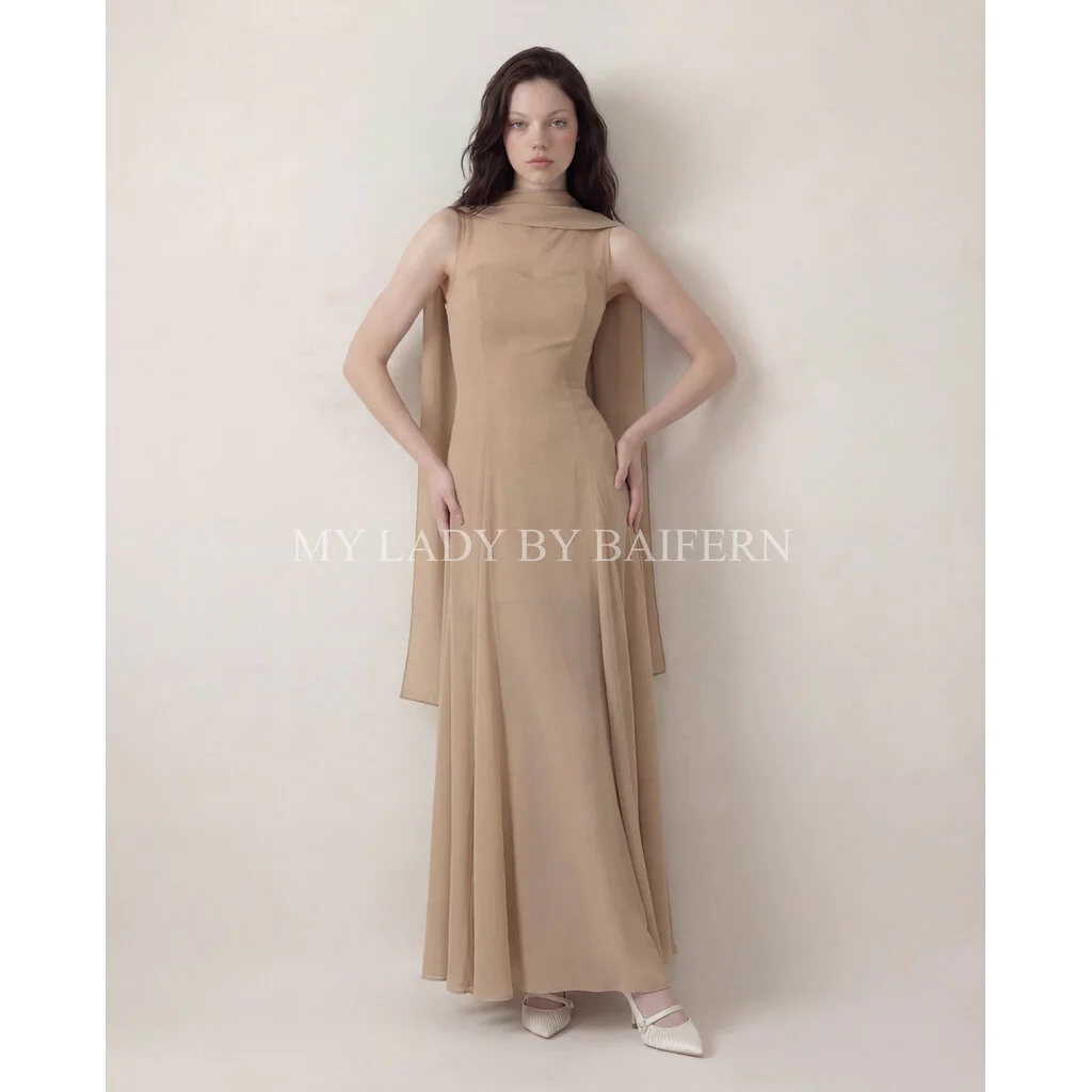 ชุดเดรสไปงานแต่ง ชุดออกงาน MY LADY BY BAIFERN - ML0532