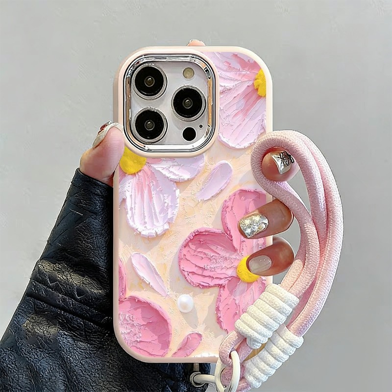 Case + สร้อยข้อมือซิลิโคน Star Case Realme C71 C75 C65 C63 C61 C21 C15 C2 C1 C67 C55 C35 C53 C51 C51