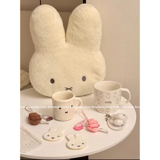 แก้วมัค แก้ว แก้วกาแฟ ins miffy🐰3D 360ml/600ml2 ขนาด สำหรับร้านกาแฟ พร้อมส่ง