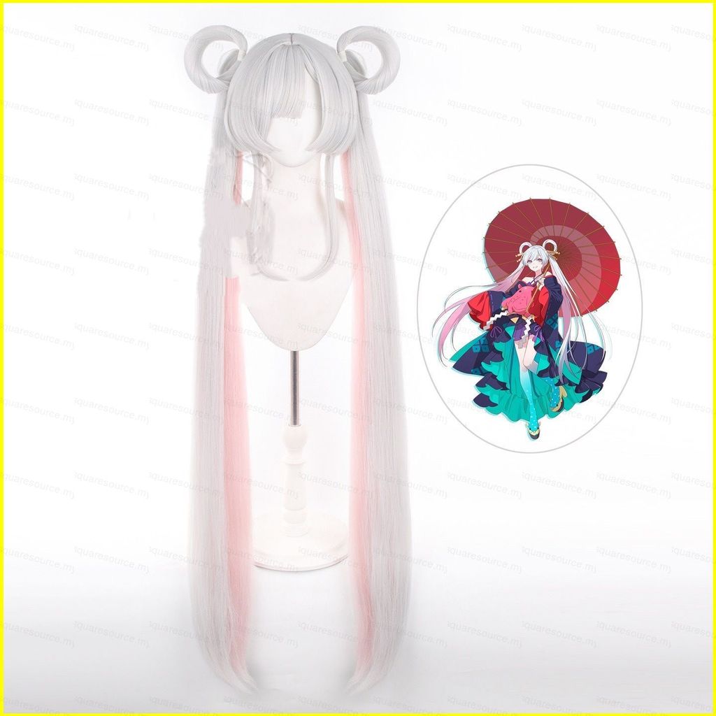 วิกผมประดิษฐ์ คอกOSPรินเซส กาโมยะ ระนาไม ยาจิโยะ สำหรับคอสเพลย์และงานปาร์ตี้ฮาโลวีน