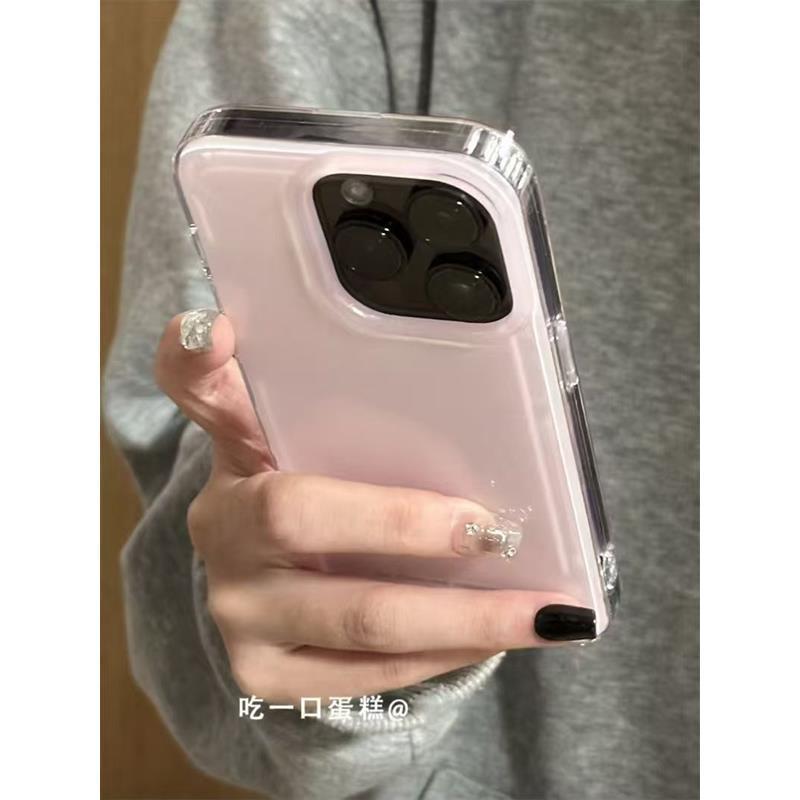 สีชมพูสําหรับ OPPO K13Turbo เคสโทรศัพท์ K13 Turbo pro เกาหลี K12s/K11 สด