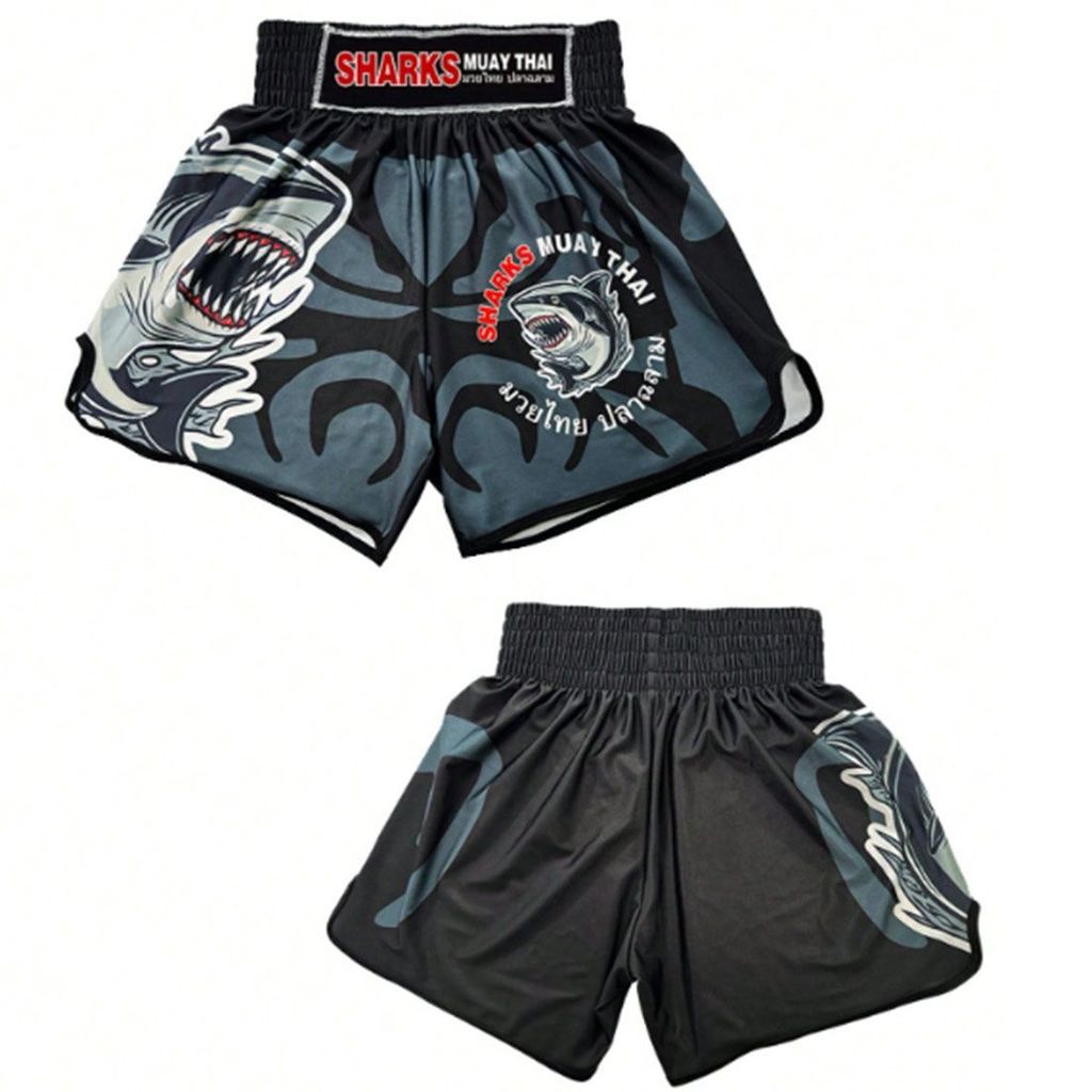 Box Boxing Shorts MMA Sanda Training Fitness Sports Fighting Quick-Drying Fighting Shorts