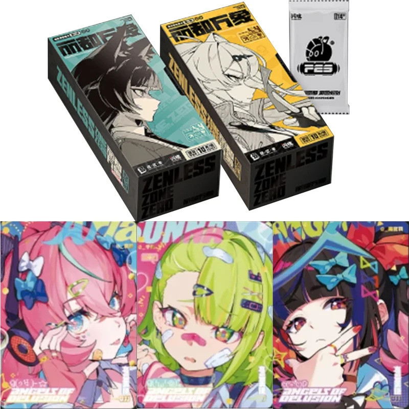 ของแท้ Zenless Zone Zero การ์ด Lido เวียงจันทน์ จํากัด Nicole Demara Nekomiya Mana Corin Wickes อะนิ