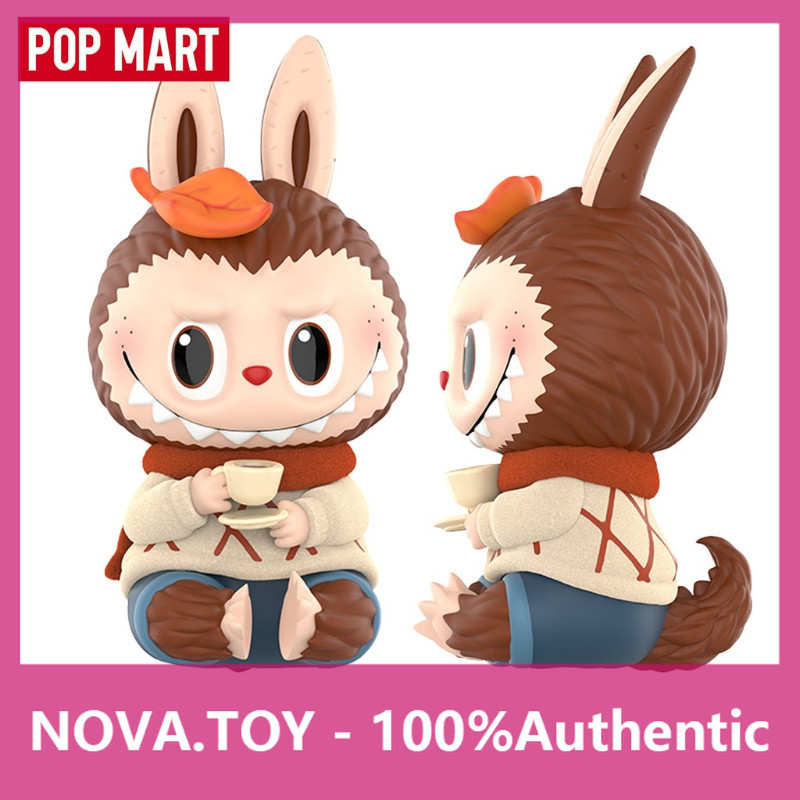 P POPMART POPMART ZIMOMO เสื้อกันหนาวอุ่นรูปเครื่องประดับของขวัญ