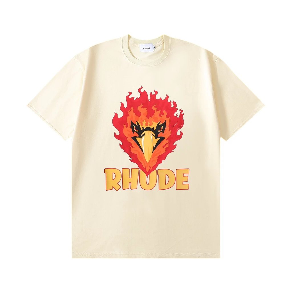 RHUDE 2023SS Eagle เสื้อยืดแขนสั้น