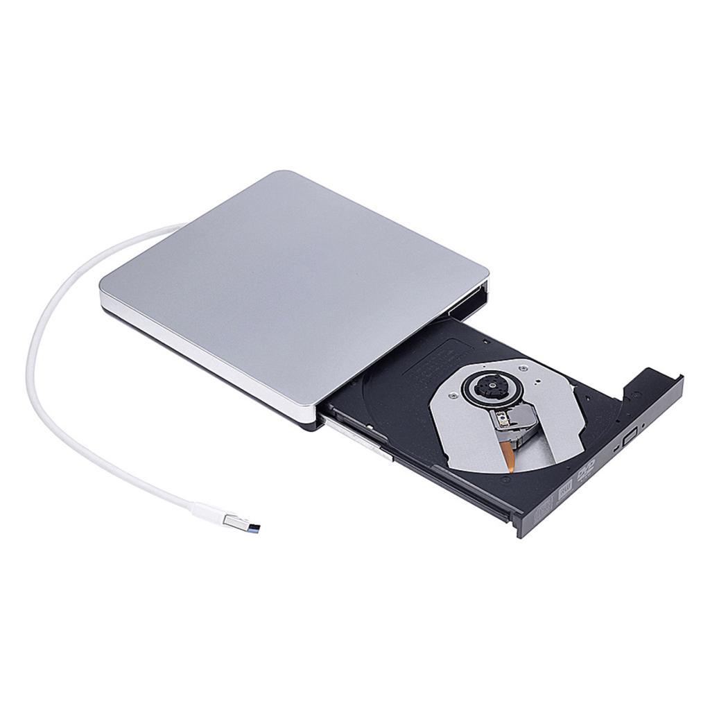 USB 3.0 ไดรฟ์ออปติคัลภายนอกบางเฉียบ CD-RW DVD-RW Writer CD/DVD Player เครื่องบันทึก DVD แบบพกพาสําหร