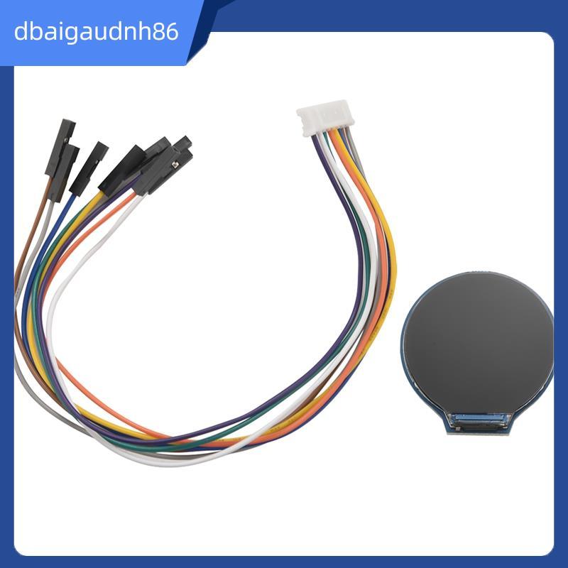READY STOCK1.28 นิ้วจอแสดงผล LCD โมดูลหน้าจอ GC9A01 SPI การสื่อสาร RGB 65K รองรับสีสําหรับ Raspberry