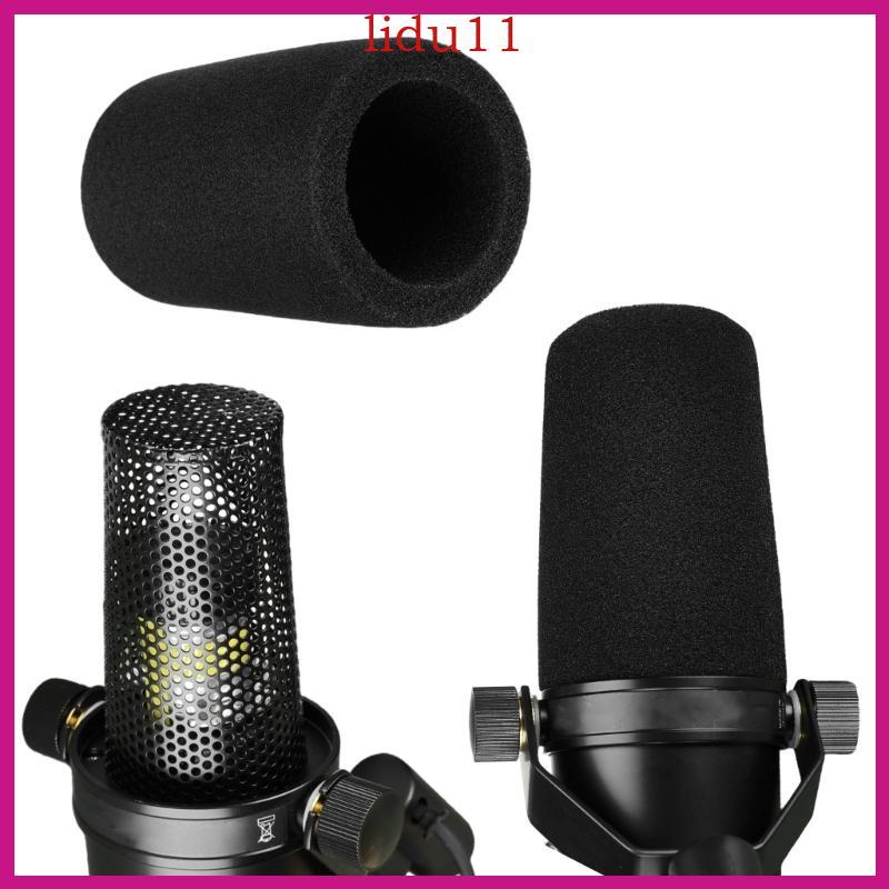 LID Professional ไมโครโฟนกรองความหนาแน่นฟองน้ํา Strong ไมโครโฟนกระจกเหมาะสําหรับ SM7B SM7dB