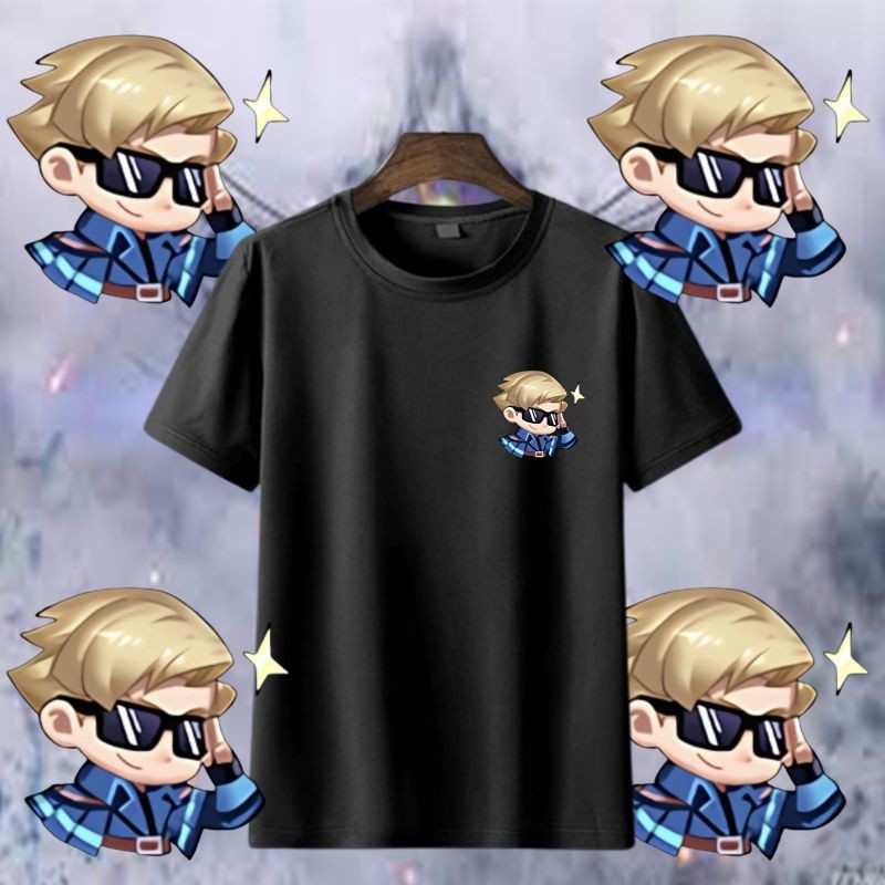 Unisex Sticker Mlbb Tshirt Jersey (aucard Kren)