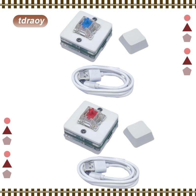 [tdraoy] USB Mini Keyboard RGB Mechanical Gaming Keyboard สําหรับเล่นเกม, DIY, Office ,PC, ทํางาน