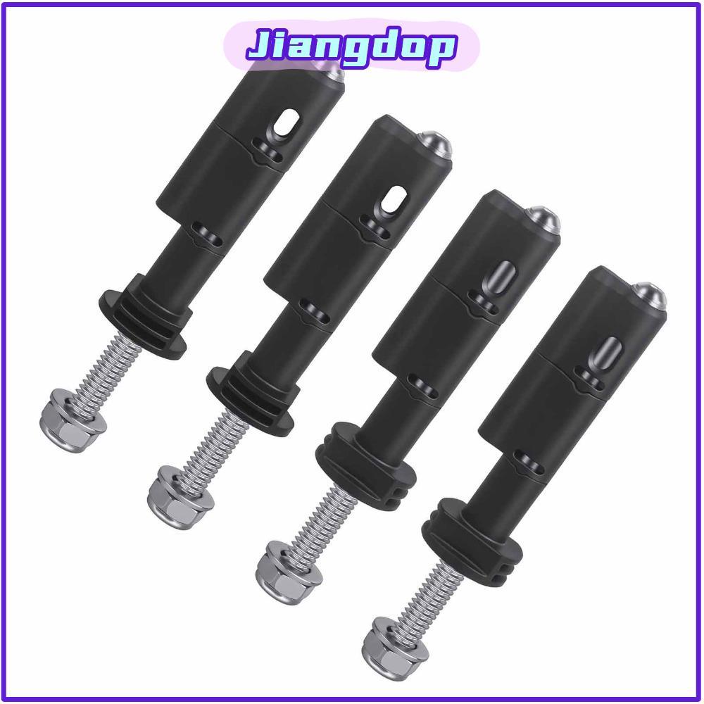 JIANG หมุดยึด 4 ชิ้น, การออกแบบล็อคสแตนเลสลากบอร์ด Mount Pins, ความยาว 140 มม. เข้ากันได้กับ MaxTrax