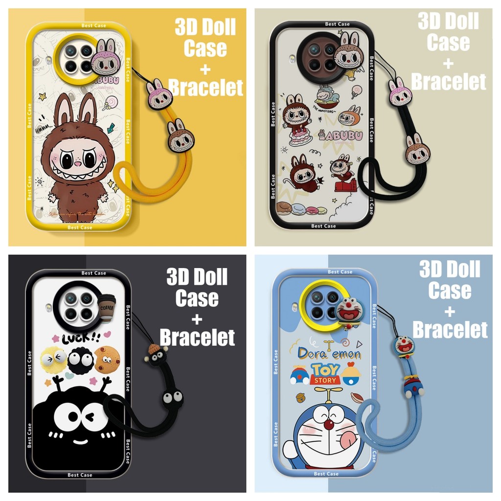 เคส Redmi Note 9s เคส Redmi Note 9 Pro 4G เคสเข้ากันได้กับตุ๊กตา 3D Cool การ์ตูนน่ารักเคสโทรศัพท์แบบ