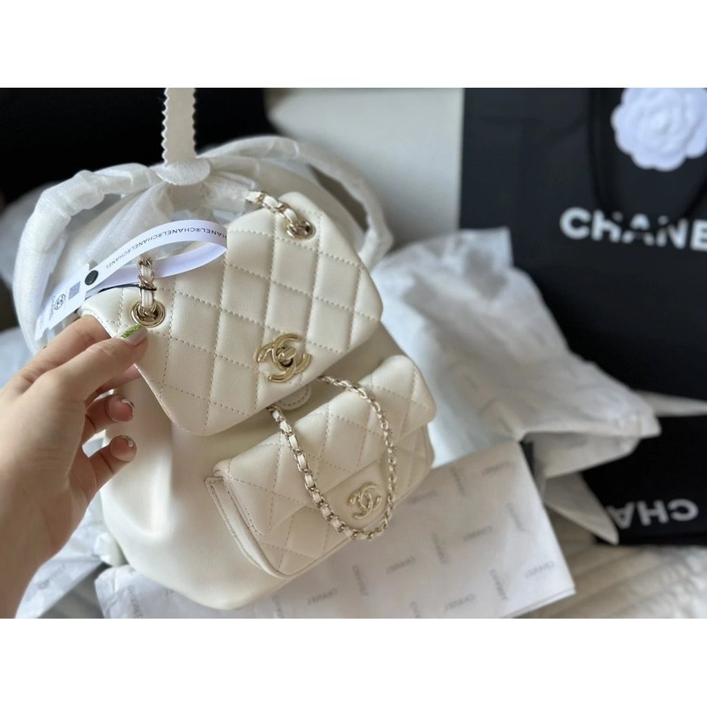 CHANEL CHANEL CHANEL Chanel duma Backpack Portable Shoulder Small School Bag