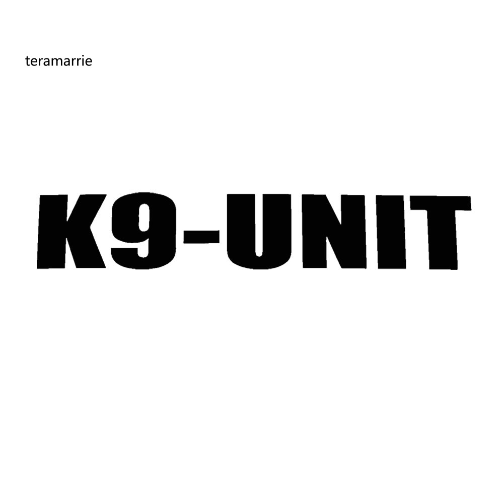 [TR] K9-Unit Car-Styling Vehicle Body Window สติ๊กเกอร์สะท้อนแสงตกแต่ง