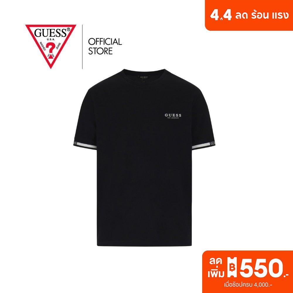 GUESS เสื้อยืดผู้ชาย รุ่น X5VP00K8OP1 สีดำ