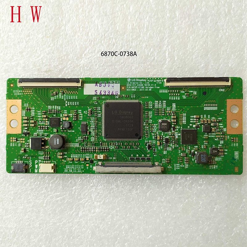 ใหม่ Skyworth 55Q3A original V17 43UHD TM120 V1.0 logic board V 6870C-0738A 55/49/43 นิ้ว