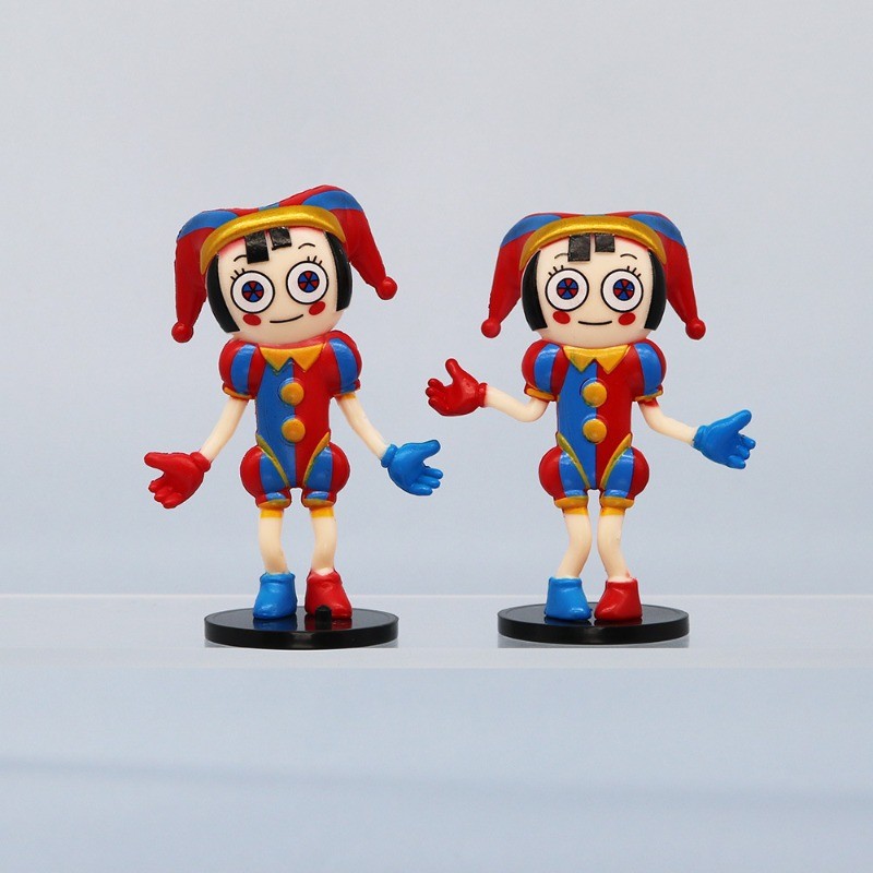 8PCS The Amazing Digital Circus รูปของเล่น,Pomni Caine ตัวเลขการกระทํา,Easter เครื่องประดับตกแต่งของขวัญ ราคา ถูกที่สุด ดีลบีเคเค แกลเลอรีภาพที่ 7