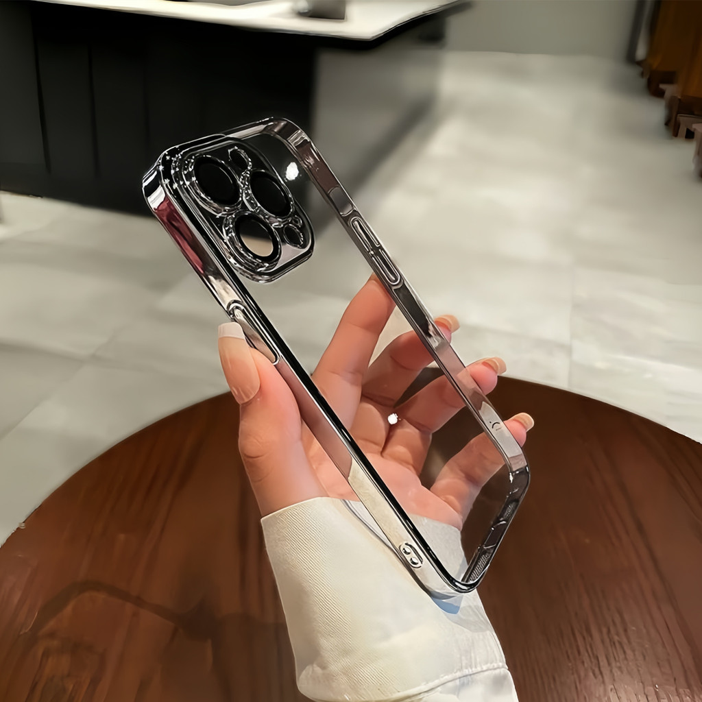 เคส iqoo 13 iqoo 13 case ชุบง่าย ไอคิว เงินรวมทุกอย่างกรอบเฉพาะ