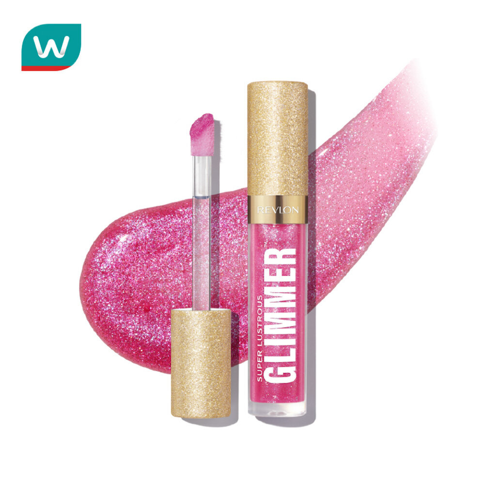 Revlon เรฟลอน ซูเปอร์ ลัสทรัส กลิมเมอร์ กลอส 3.8มล. 008 โรส โกลว์