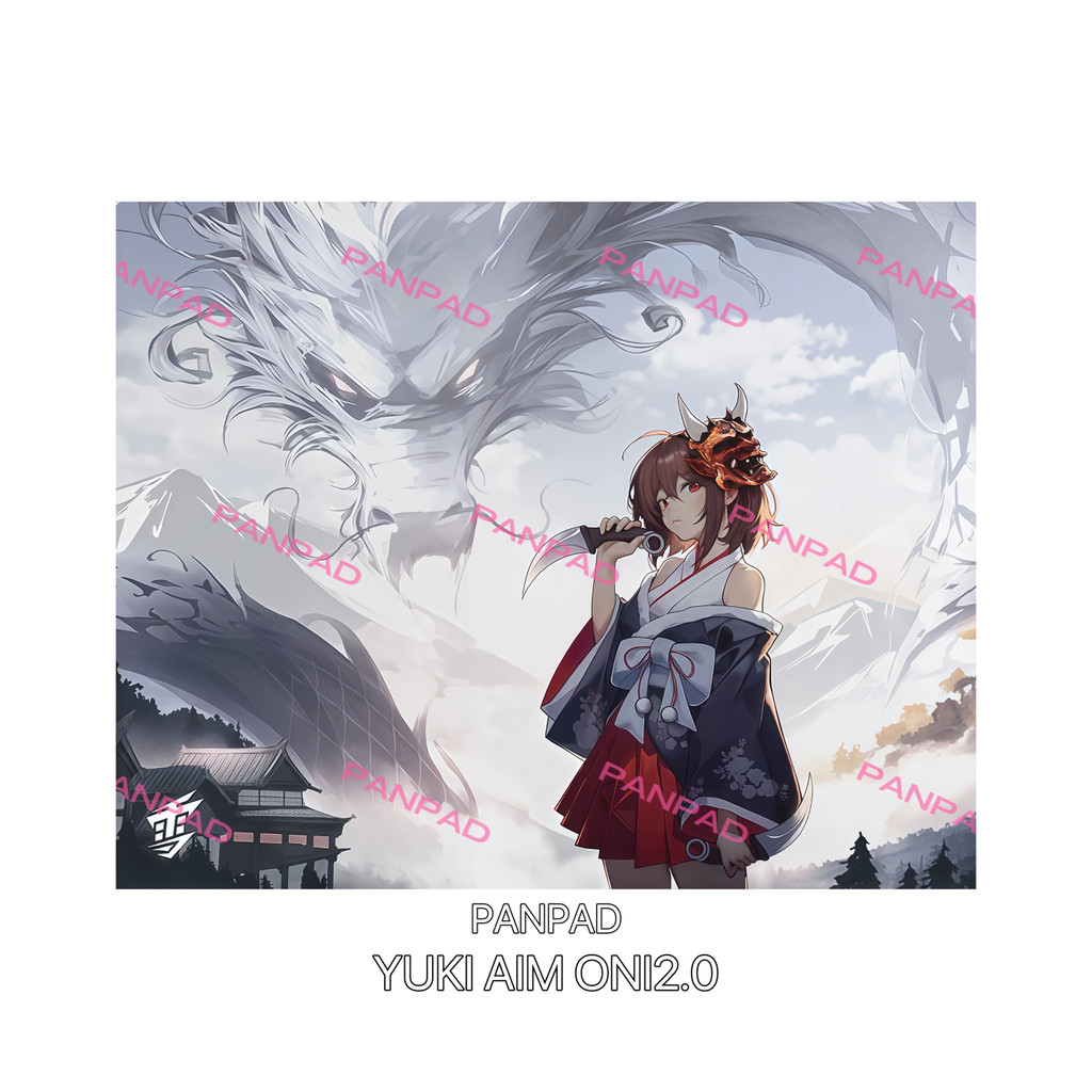 Yuki Aim Yuki Pad Oni 2.0 Same Style Copy Gaming Tempered Glass Pad Limited Edition KYLZ