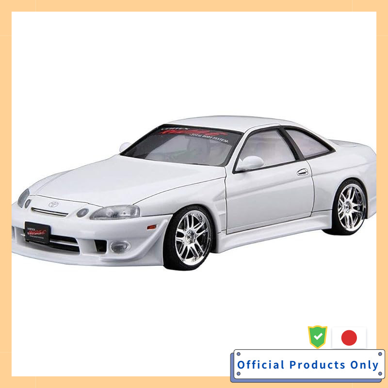 Aoshima Bunka Kyozai 1/24 The Tuned Car Series No.56 Toyota VERTEX JZZ30 Soarer 1996 Plastic Model
