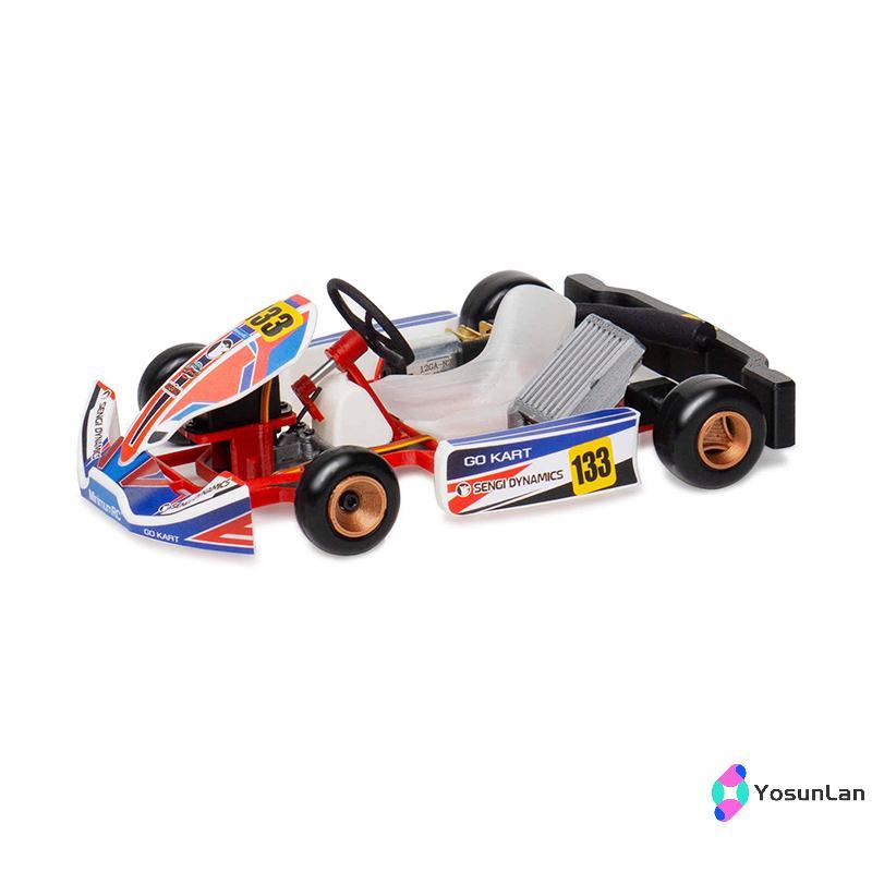 YosunLan] RC Sengi Kart-80 Micro Scale RC Car Go Kart Kit PNP ประกอบแต่ RC แบตเตอรี่ RC รีโมทคอนโทรล