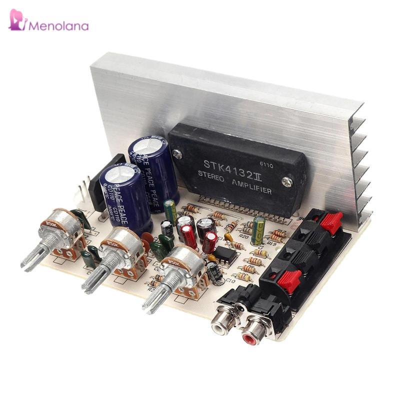 [Menolana] DX0408 100W Dual Channel Digital Power Audio Stereo Amplifier Board DC 12V