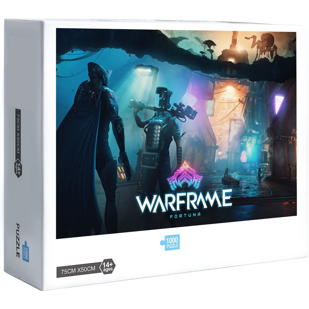 Warframe Fortuna จิ๊กซอว์ใหม่เกมคลายเครียดสําหรับตกแต่งบ้าน
