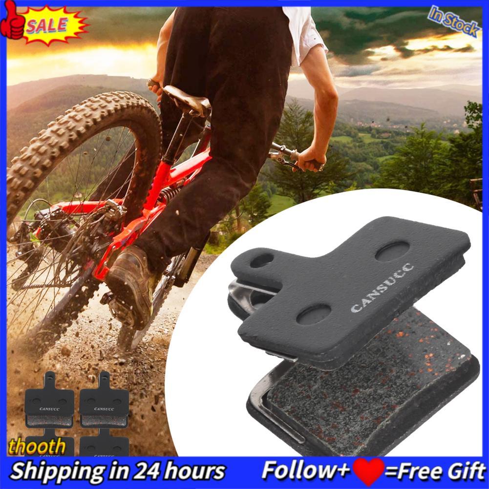 Thooth Thooth Semiter จักรยานเสือภูเขาจักรยานเบรค Pads จักรยาน 111g แผ่นสีดำสำหรับ Winzip V465 C501 