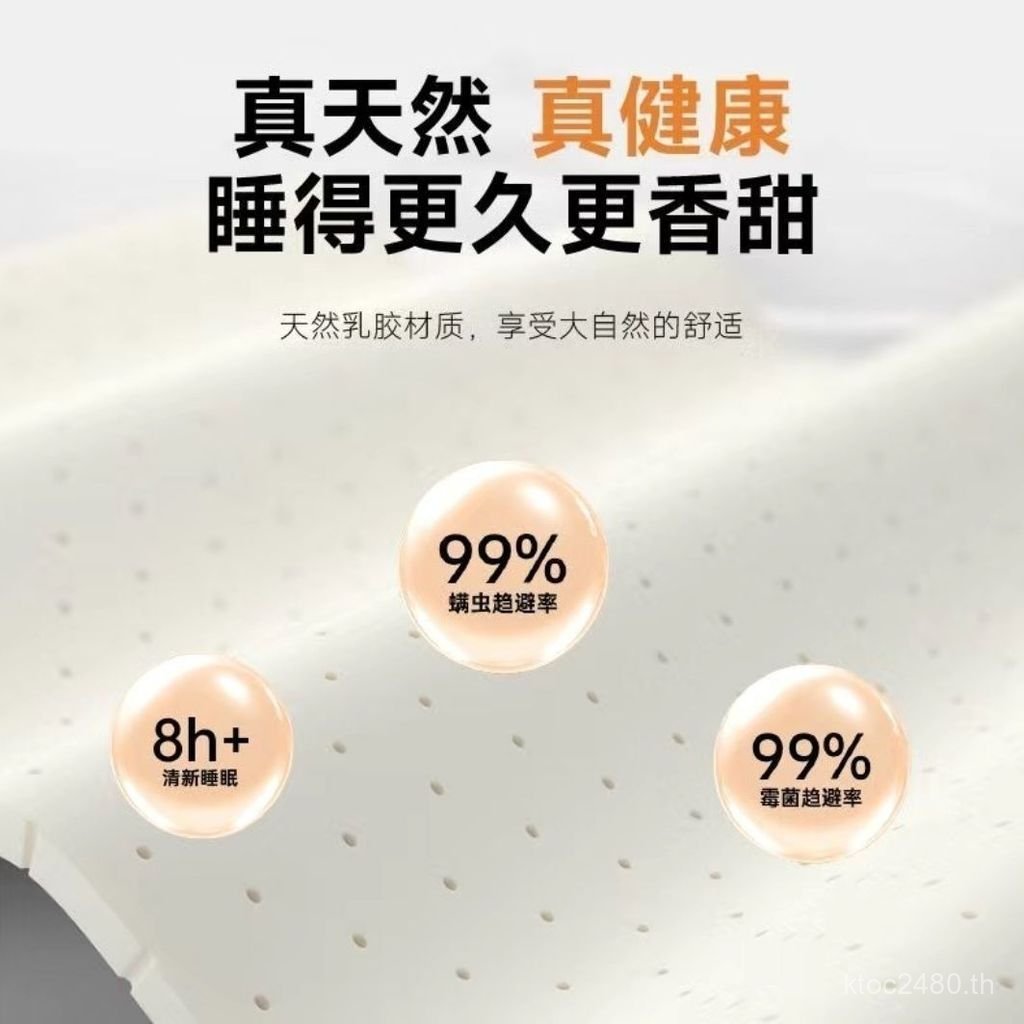[Latex Factory Direct Sales and Factory Mattress ที่นอนยางพารา จัดส่งฟรี] Tatami Natural 1OFK