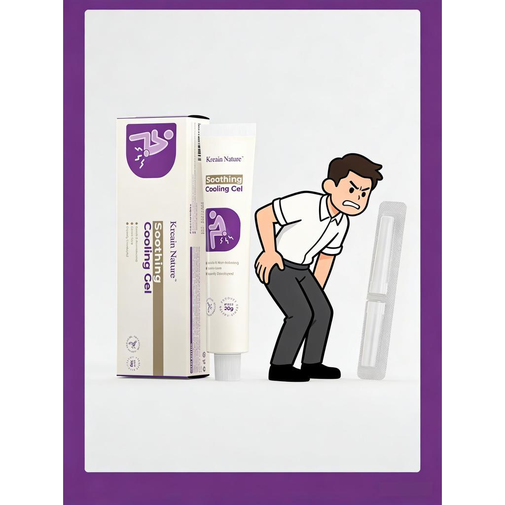 Kreain Nature Herbal Hemorrhoid Gel – เจลสมุนไพรบรรเทาอาการริดสีดวงทวารอย่างอ่อนโยน