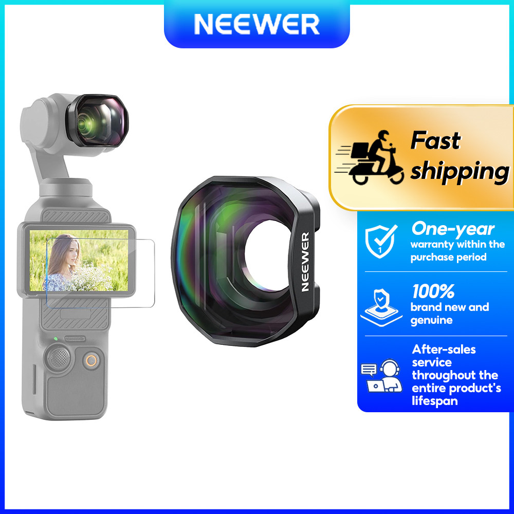 NEEWER LS-84 2x เลนส์เทเลโฟโต้สําหรับ Osmo Pocket 3