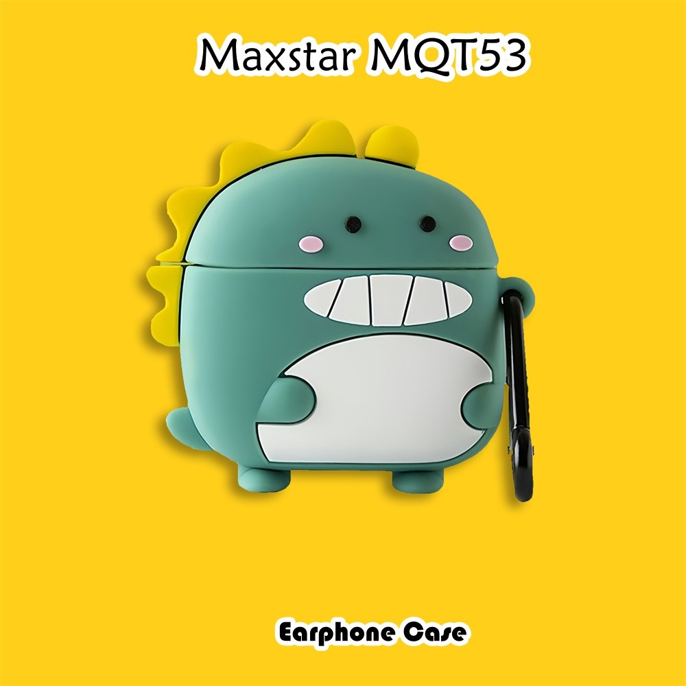 ReadyFor Maxstar MQT53 Case Cartoon Simple Soft Silicone Headphone Case Casing Cover NO.1