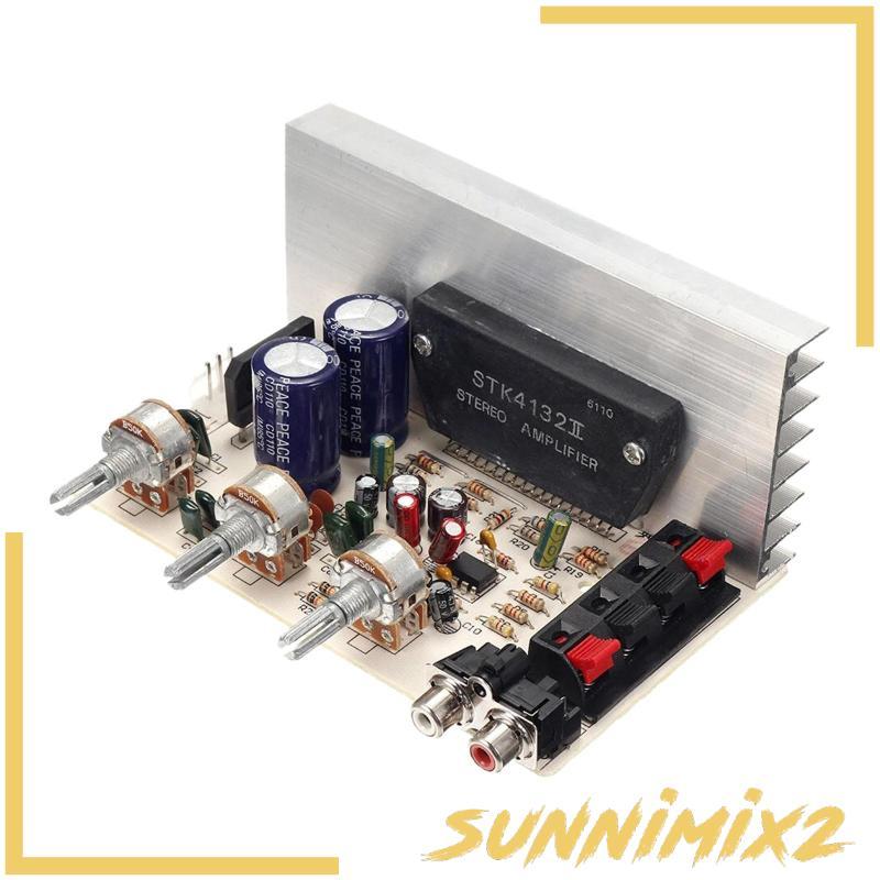 [Sunnimix2] DX0408 Universal 2.0 Channel Digital Power Audio สเตอริโอเครื่องขยายเสียง DC 12V