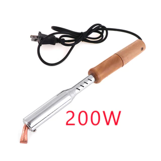 หัวแร้งบัดกรี 200W/300W 220V หัวแร้งไฟฟ้า Heavy Duty เครื่องเชื่อมเหล็กด้วยปลายทองเหลืองหัวแร้ง