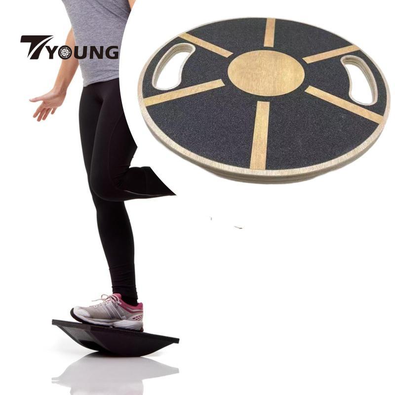 [มีจําหน่าย] Wobble Balance Board Balance Trainer Rocker Board Core Training Equipment Round