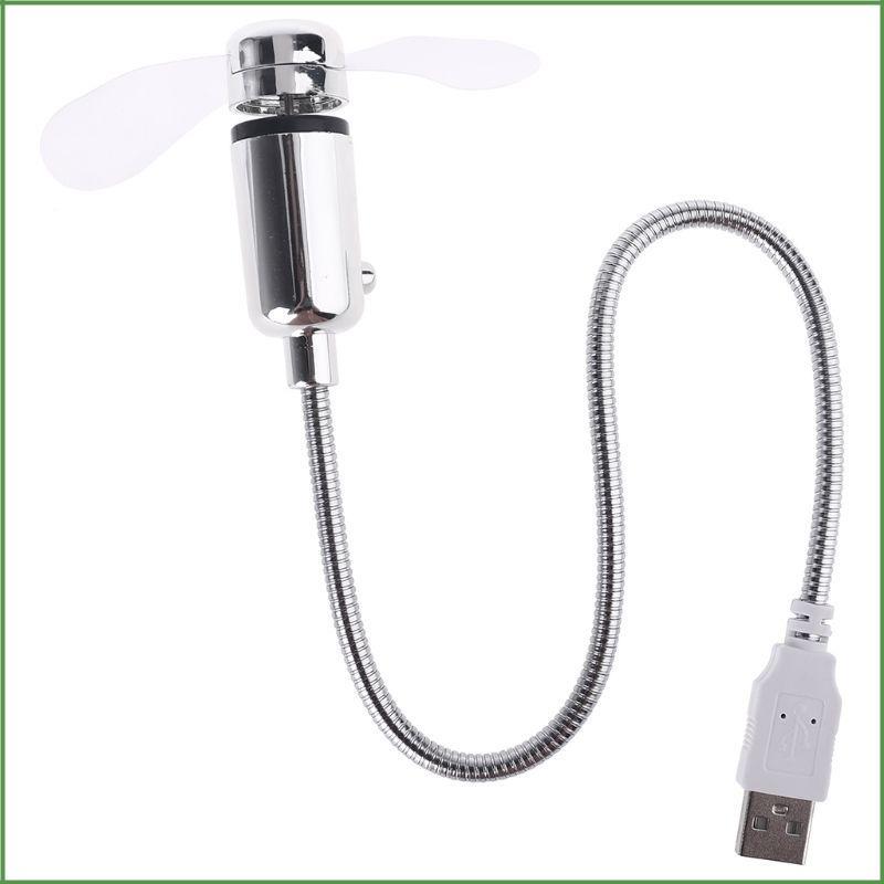 BON USB-Powered Portable Mobile USB Fan Mini Gooseneck Fan สําหรับแล็ปท็อปโฮมออฟฟิศ