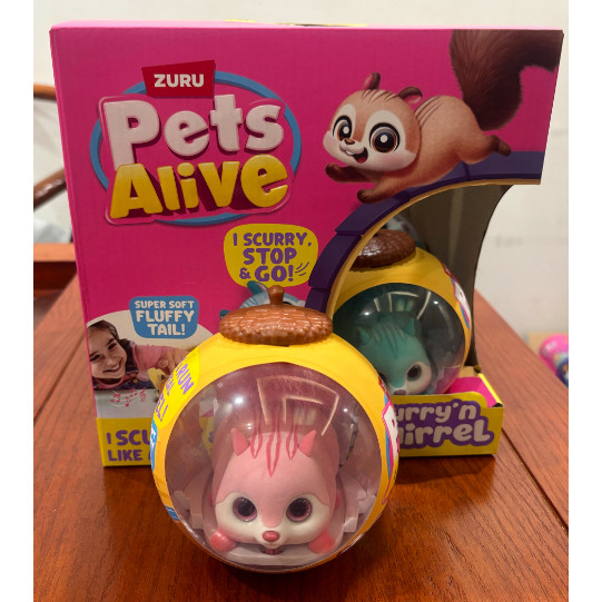 Interactive Playset Assortment Pets Alive โดย ZURU Scurryn Squirrel Toy
