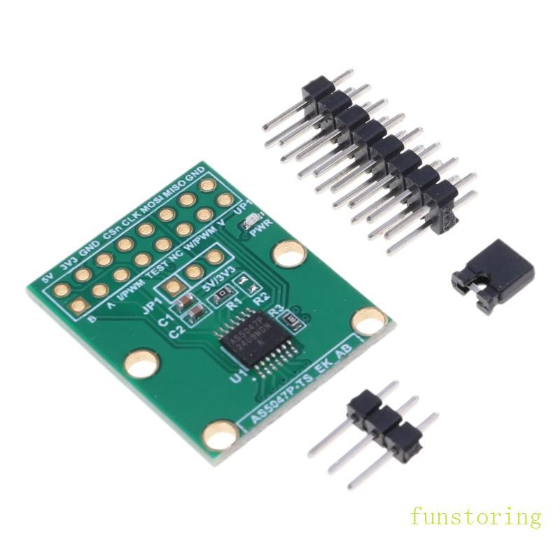 FUN Robusts AS5047P Encoding Board พร้อมหลายอินเทอร์เฟซสนับสนุนสําหรับ Embedde Developers และอุปกรณ์