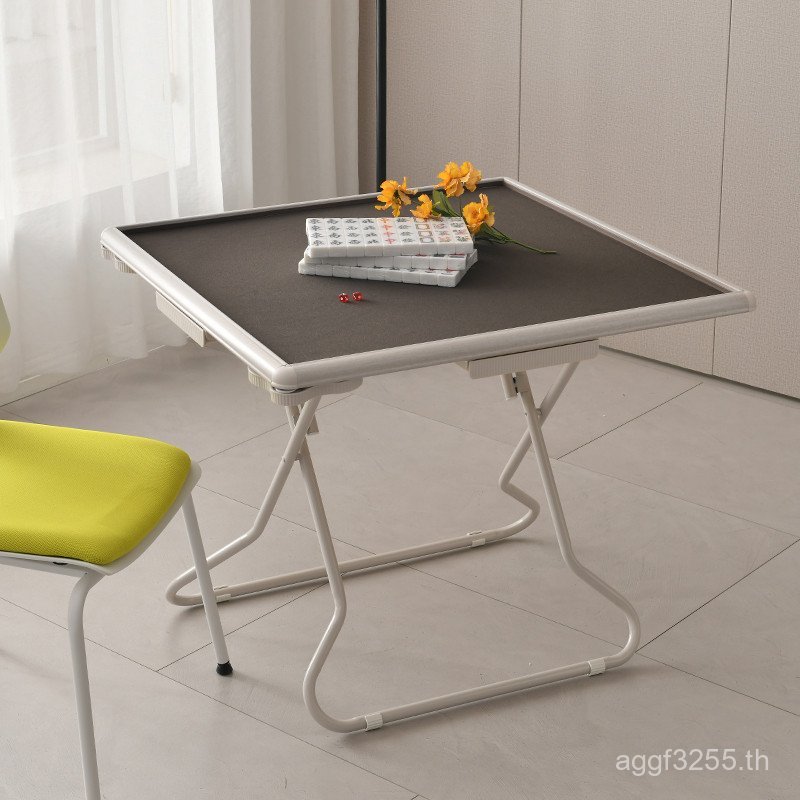 Yan Card Table Card Table Simple Rubbing Can Mahjong Chess Square Table Value Folding Use High Hand 