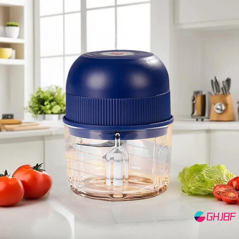 GHJBF] 260ML คอเรคเตอร์ Chopper USB เครื่องบดเนื้อขิงผัก Crusher พร้อมความปลอดภัยแบบพกพาอาหารขนาดเล็