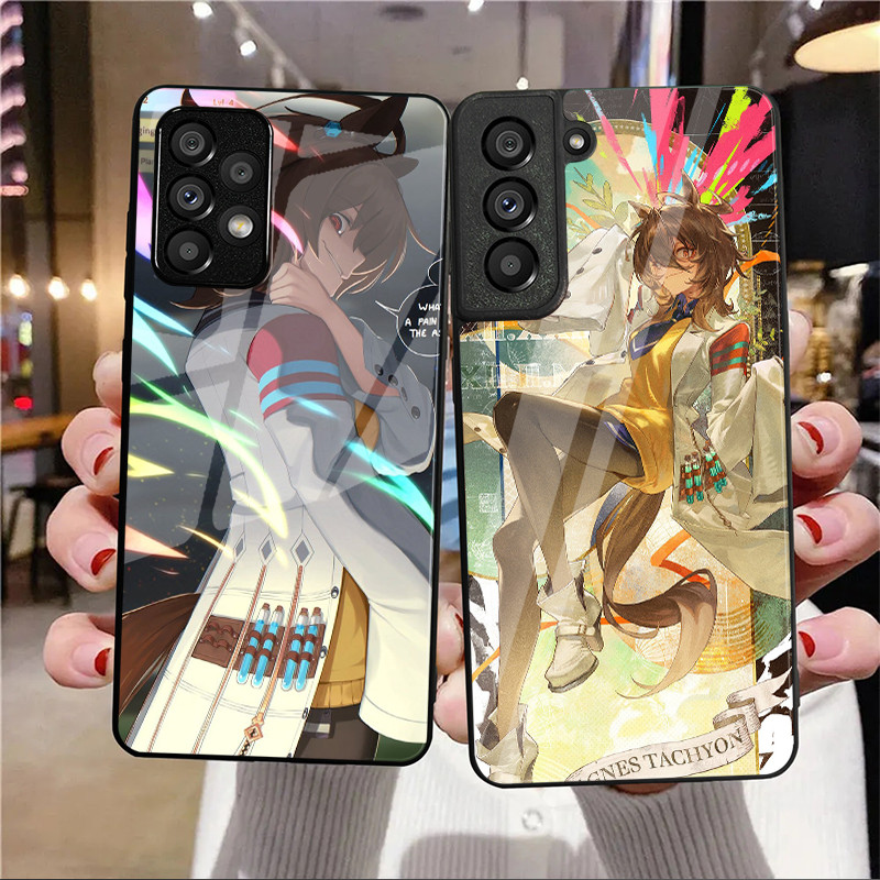 Uma Musume 09 แก้วเคสโทรศัพท์สําหรับ Samsung Galaxy A14 A16 A30 A22 A32 A33 A15 A35 A42 A55 A56 4G A