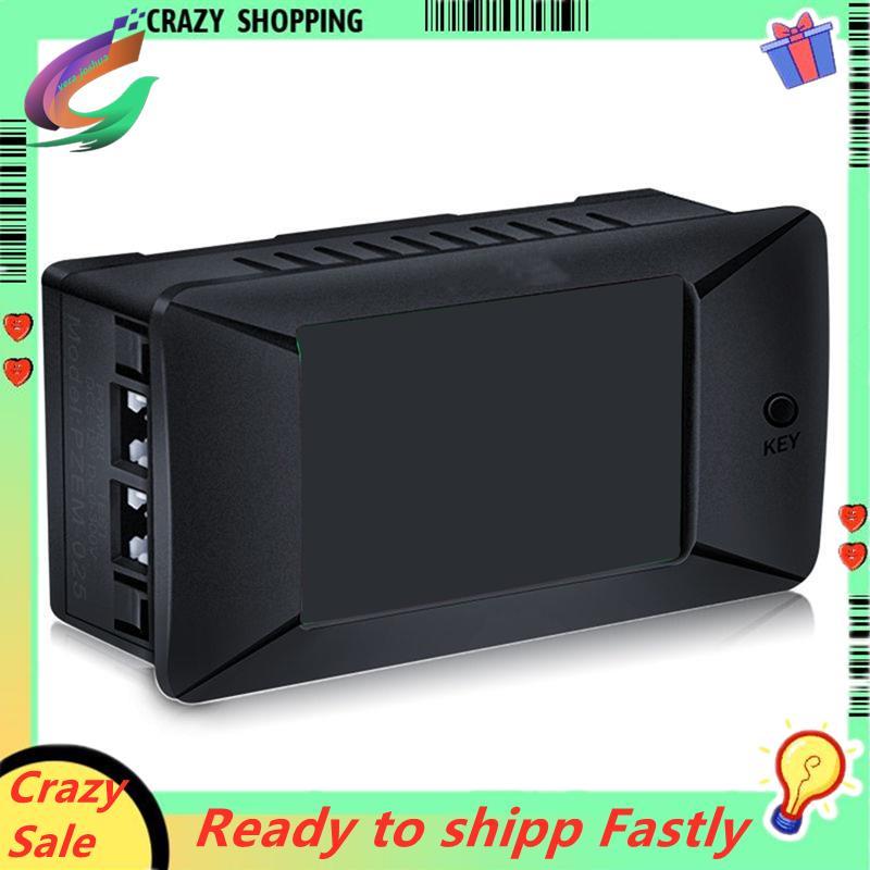 DC5-12V 300A Shunt Bulit-inDC Digital Battery Tester Two-Way Ammeter Voltmeter Power Watt Meter